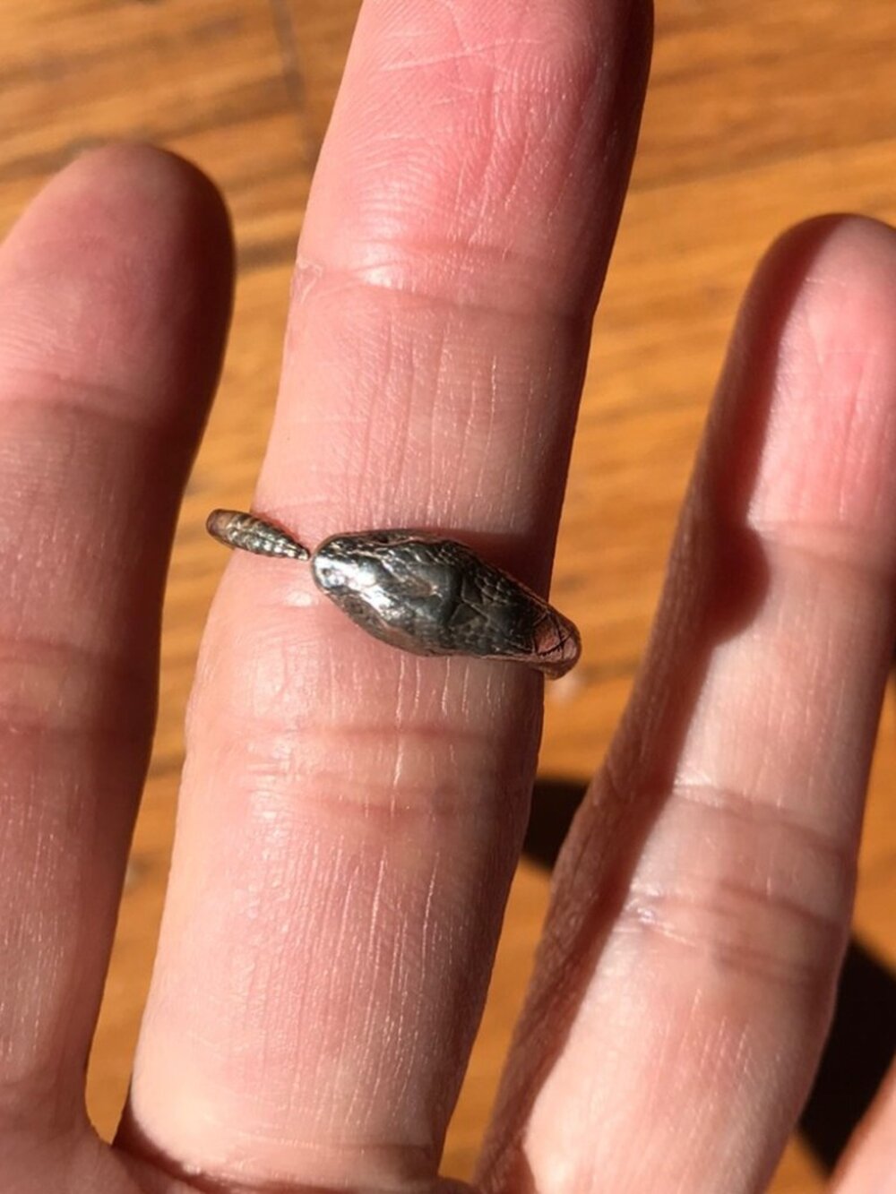 Pamela Love Serpent Ouroboros Silver Ring 6 - Picture 7 of 7